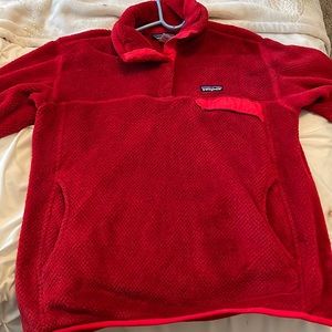 Womens Red Patagonia jacket